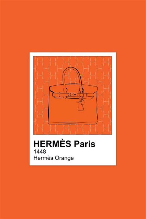 pantone 1448 hermes orange